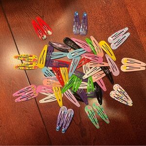 Fun Prints & Mulit-Color Hair Clips